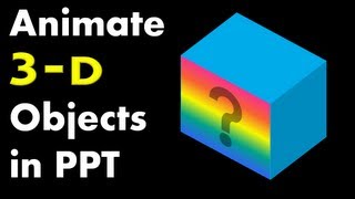 How to Rotate 3D Objects  PowerPoint Animation Tutorial [upl. by Noira327]