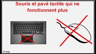 Problème souris problème pavé tactile solution [upl. by Mccurdy298]