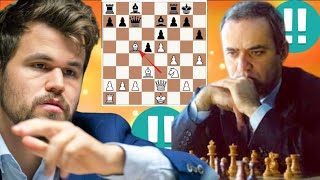 Renowned Magnus carlsen vs Garry Kasparov 50 [upl. by Sudbury]