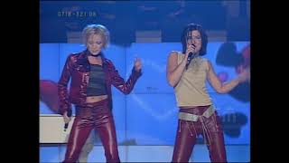 Friends  Lyssna till ditt hjärta LIVE At Melodifestivalen 2001 [upl. by Alejandra]