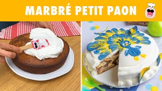 Le gâteau marbré petit paon 🍫🦚 [upl. by Carley]