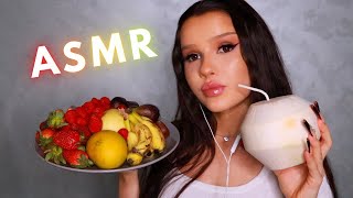 ASMR COMIENDO SNACKS SALUDABLES [upl. by Icnarf]