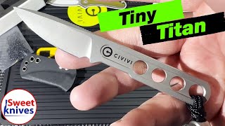 Tiny Titan The Civivi Circulus Neck Knife Review [upl. by Nathalia]