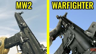 COD MW2 2022 vs Medal of Honor Warfighter  Weapons Comparison [upl. by Petuu163]