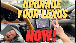 Lexus ES250 ES300 ES330 Amazon CarPlay Android Auto Touchscreen Radio and Backup Camera The End [upl. by Silvano]