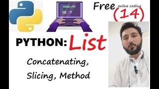 Python Lists Concatenation Slicing Searching Sorting amp Calculating Averages [upl. by Ahsimaj980]