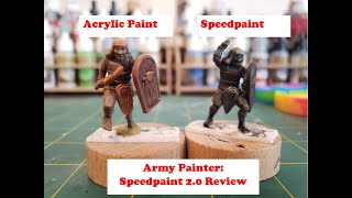 Review The Army Painter Speedpaint 20 starter set [upl. by Trofmoc921]