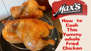 The Secret Of Cooking Yummy And Juicy  Crispy Fried Chicken  Fried Chicken Recipe AlaMax [upl. by Tandie]