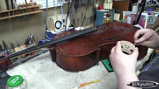 Making a Cello Bridge [upl. by Adekam]