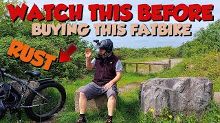 WATCH THIS BEFORE BUYING THIS FATBIKE  PEDELEASE FATBIKE HAS PAINT ISSUES AND RUST [upl. by Nirhtak831]