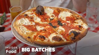 How New York’s Best Pizzeria Makes 140000 Pizzas In Its CoalFired Oven Every Year  Big Batches [upl. by Ivers]