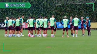 Así DIRIGEN Rafa Márquez y Javier Aguirre el ENTRENAMIENTO de la Selección Mexicana [upl. by Shawnee412]