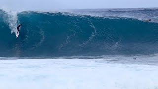 Pipe XL Massive 3rd Reef Hawaii 111324  Surfing Bodyboarding [upl. by Anul]