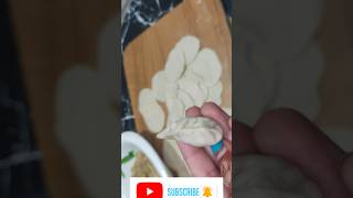 Momos fold karne ka tarika kitchendhaba recipe momos streetfood delhi dumplings [upl. by Atiuqet580]