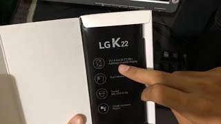 LG K22  Unboxing En Español [upl. by Maffa200]