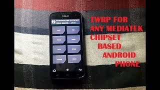 Without PCHow to install TWRP recovery for MTK devices Part 2 HINDI 2018 [upl. by Nevai]