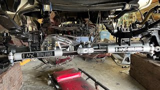 Installing BDS Dual Steering Stabilizer 7387 ChevyGMC Squarebody on the Beastly Dually Dana 60 [upl. by Norud]