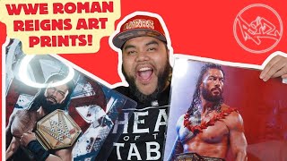 WWE 2024 ROMAN REIGNS POSTERS BY BRIAN KONNICK amp JONATHAN BARTLETT ACKNOWLEDGE ME [upl. by Behka763]