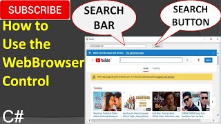 How to use the WebBrowser control in C [upl. by Gaal]