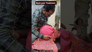 Back pain treatment backpain treatment chiropractic feedshorts trend ytshots [upl. by Ikir]