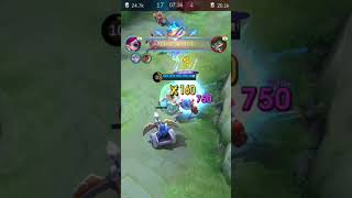 Aldous 🤡🤡 guinevere mobilelegends guineverebestbuild [upl. by Euqinim]