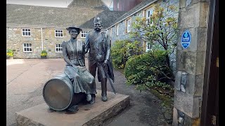 Dufftown  Scottish capital of whisky and Balvenie castle [upl. by Nalda871]