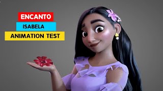 Encanto  Isabela Animation Test  Philip To  3DAnimationInternships [upl. by Selle]