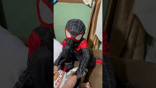 Ko abidzar jadi spiderman😄 [upl. by Enoval889]