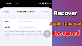 How to recover Apple ID iCloud password when forgotten  Reset Apple ID password [upl. by Afirahs]