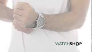 Citizen Mens Mesh Chronograph EcoDrive Watch CA033156L [upl. by Cord]