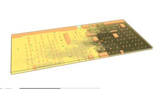 Underground Car Park Basement jet Fan CFD Analysis [upl. by Nytsirhc980]