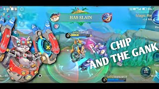 NEW META TANK  CHIP MLBB  CHIP GAMEPLAY  mobilelegends [upl. by Jovita]