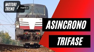 ASINCRONO TRIFASE in 10 minuti MOTORE del TRENO a CORRENTE ALTERNATA per ferrovieri e appassionati [upl. by Nauqyaj]