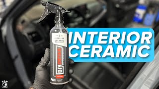 A ceramic coating for your car’s interior DIY Detail Interior Ceramic Review amp Test [upl. by Ardnuyek]