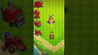 Monolith VS Battle DrillWall WreackerLog launcherStone Slamme clashofclans coc shortsvideo [upl. by Giverin]