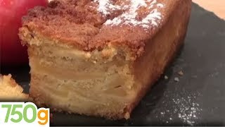 Recette de Quatrequarts aux pommes 750g [upl. by Eicam]