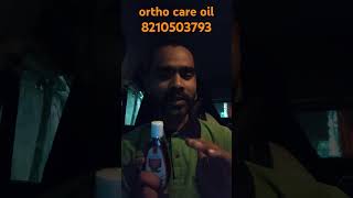 ortho care oil [upl. by Namzzaj]