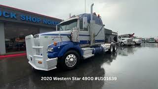 Used 2020 Western Star 4900 StockU101639 [upl. by Madian]