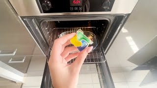 No selfcleaning oven This hack works just as well [upl. by Hekker193]