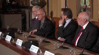 Press conference with the Nobel Laureates in Physics and Chemistry and the Laureate in Economic Scie [upl. by Howard]