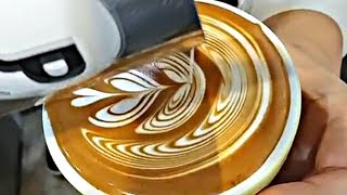 Barista Latte Art Training Compilation  Very Satisfying  MUST SEE [upl. by Aniez837]