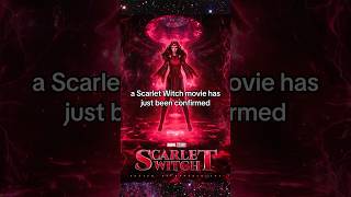 Scarlet Witch Movie CONFIRMED shorts marvel [upl. by Joseito]