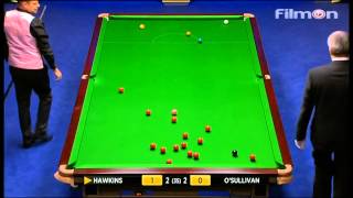 Ronnie OSullivan vs Barry Hawkins  WSC 2013 Final  First session [upl. by Lilias]