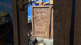 handmade graving wood work Moroccan gift artisanat foryou viralvideo video [upl. by Cheston]