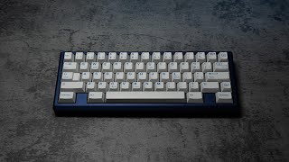 Shenpo Keycaps  Cherry MX HG Black  Plateless  Vertex Arc60 [upl. by Marquita]