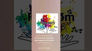 buon compleanno Sofia 7 anni  canzone personalizzata nome Sofia  Freedom [upl. by Rosenstein322]