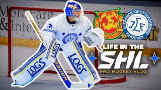 FIRST GAME vs Mora IK  Life in the SHL S2 E02  Pro Hockey Vlog [upl. by Savannah]