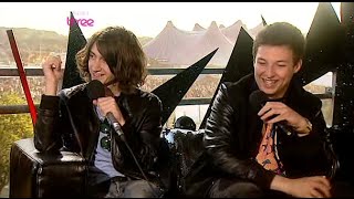 Arctic Monkeys Reading Festival Interview 29 August 2009 [upl. by Rastus]