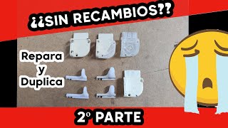 22 🔧4 formas de reparar o duplicar piezas de plastico roto sin recambio Arreglar plastico [upl. by Nylla]