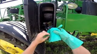 Spraying Aphids and Scouting Crops With Our Channel Agronomist [upl. by Guthrie]